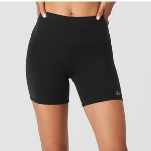 Black ALO Bike Shorts